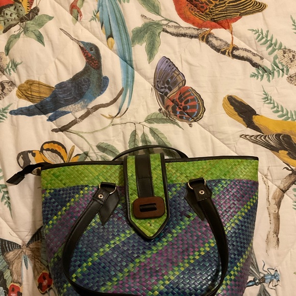 Basket weave tote bag - Picture 12 of 13